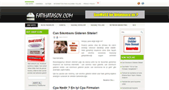 Desktop Screenshot of fatihatasoy.com